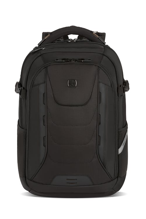 Swissgear 9003 16 inch Laptop Backpack - Black/Black