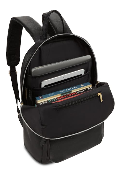 Swissgear 9901 Lady,s Laptop Backpack - Black - laptop Compartment with tablet pocket
