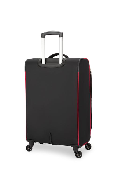 Swissgear Basel Collection 24" Expandable Upright Luggage - Black/Red