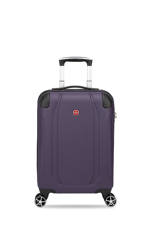 Swissgear Central Lite Collection Carry-On Hardside Luggage - Plum