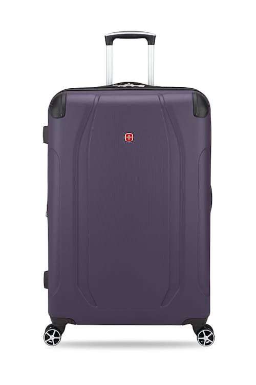 Swissgear Central Lite Collection 28" Expandable Hardside Luggage - Plum