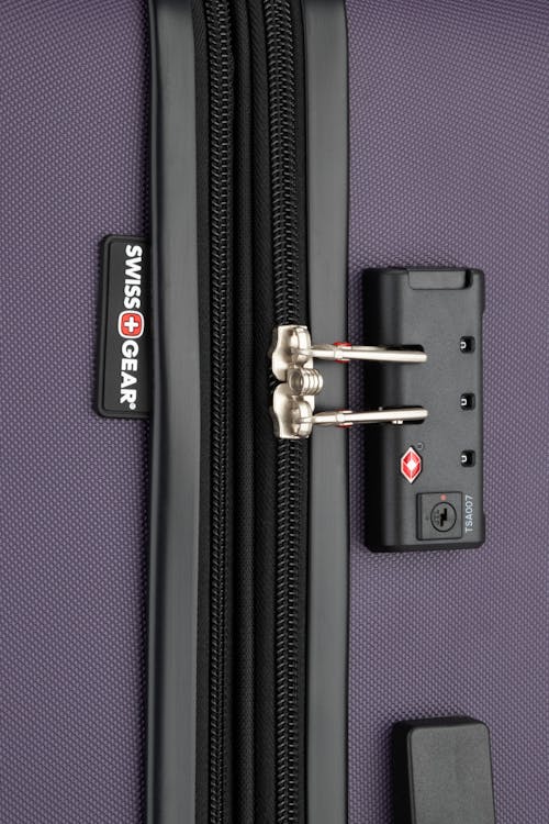 Swissgear Central Lite Collection Expandable Hardside Luggage 2 Piece Set - Built-in TSA lock