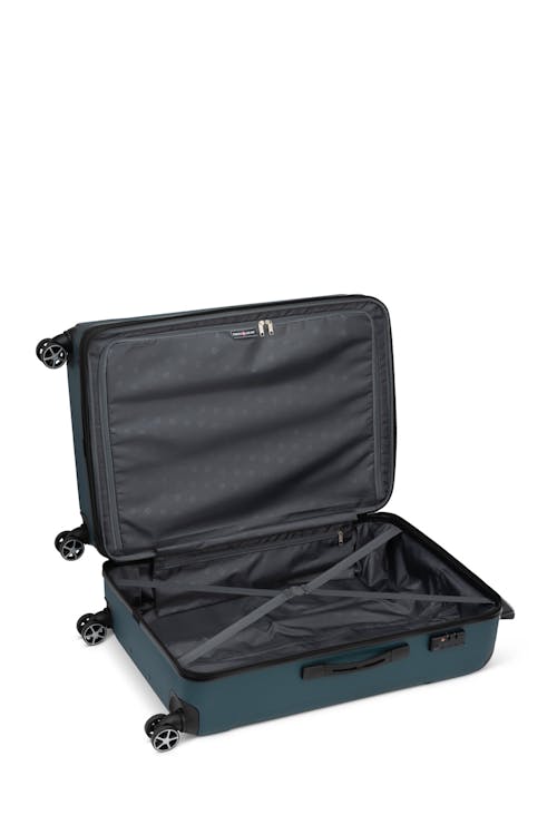 Swissgear Central Lite Collection 28" Expandable Hardside Luggage  Interlocking tie-down straps