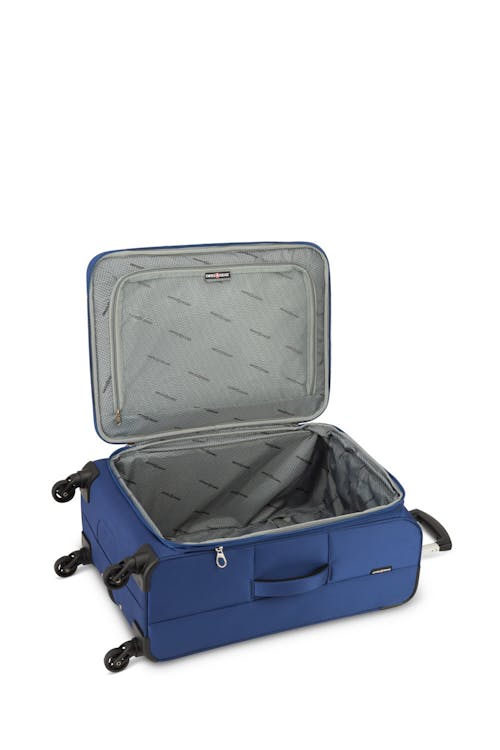 Swissgear Elite Air Collection 24" Expandable Rainproof Upright Luggage - Interior packing space with an accessories pocket and elasticized tie-down straps 