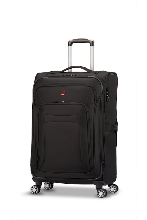 WENGER Essential Collection 25" Expandable Softside Luggage - Black