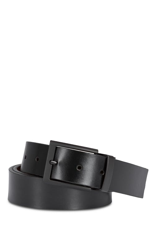 Swissgear Reversible Synthetic Leather Belt - Black Brown 