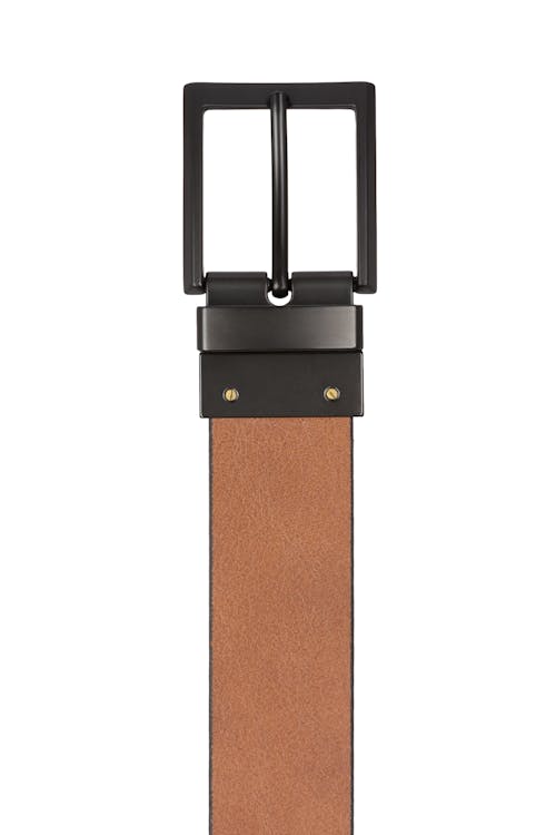 Swissgear Reversible Synthetic Leather Belt - Brown 