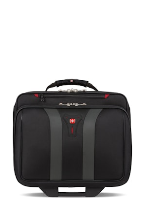 Wenger Granada Wheeled Business Case - Lockable zippers offer extra security for your belongings