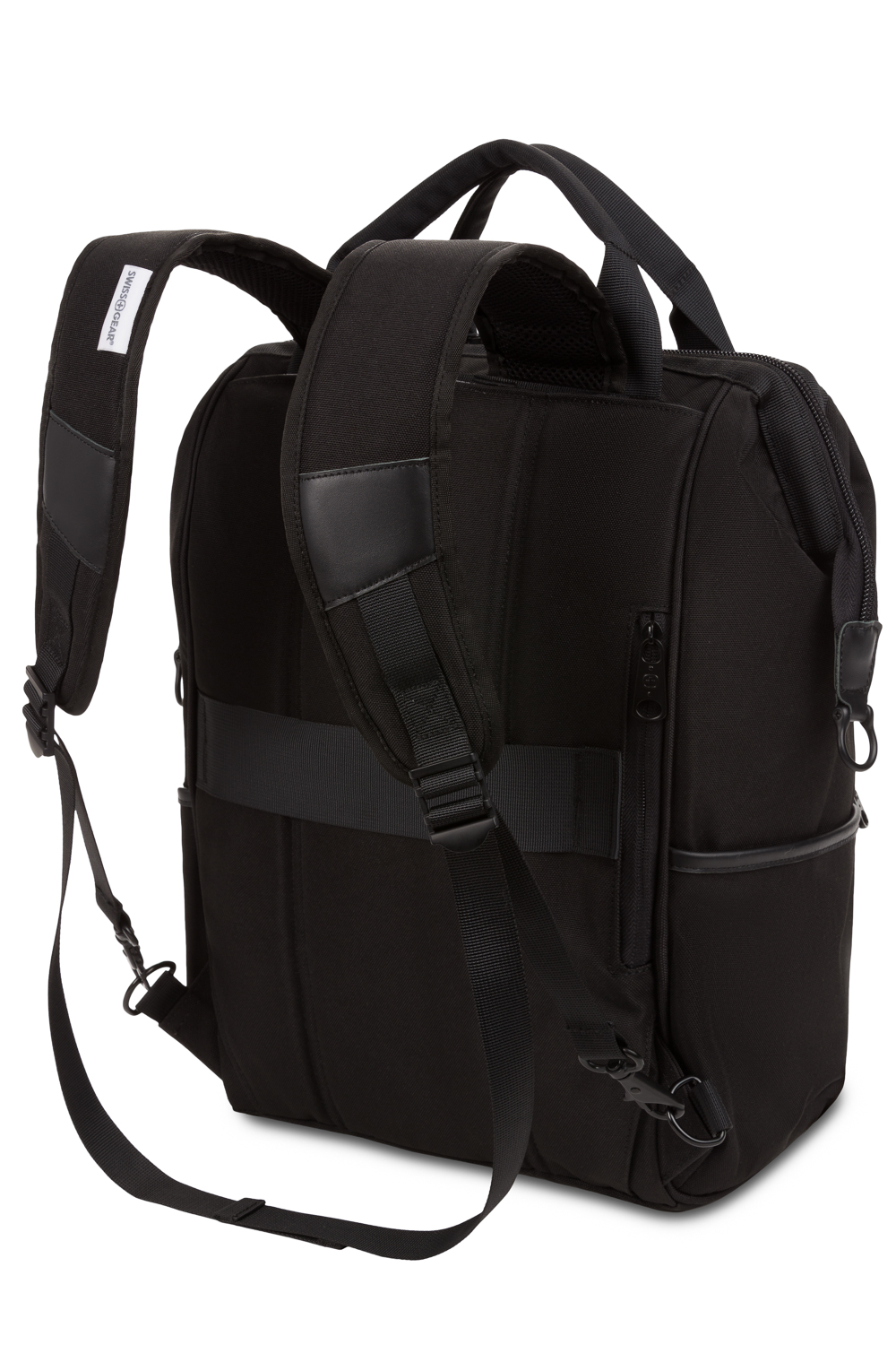 Swissgear 3577 Artz Laptop Backpack - Black Stealth