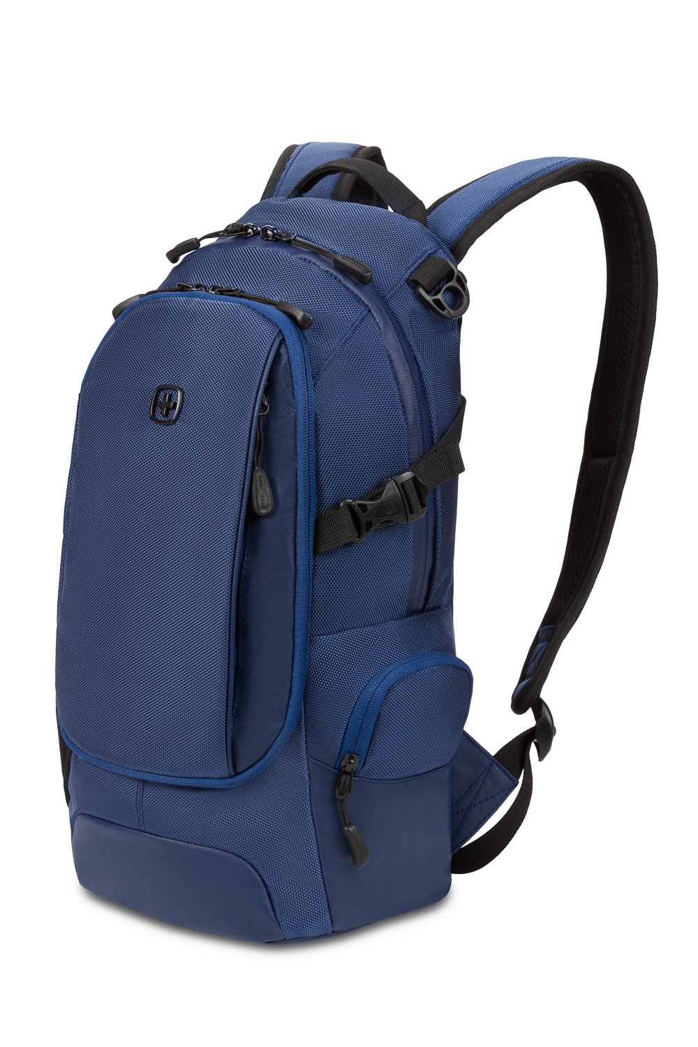 SwissGear shops blue and black large capacity backpack