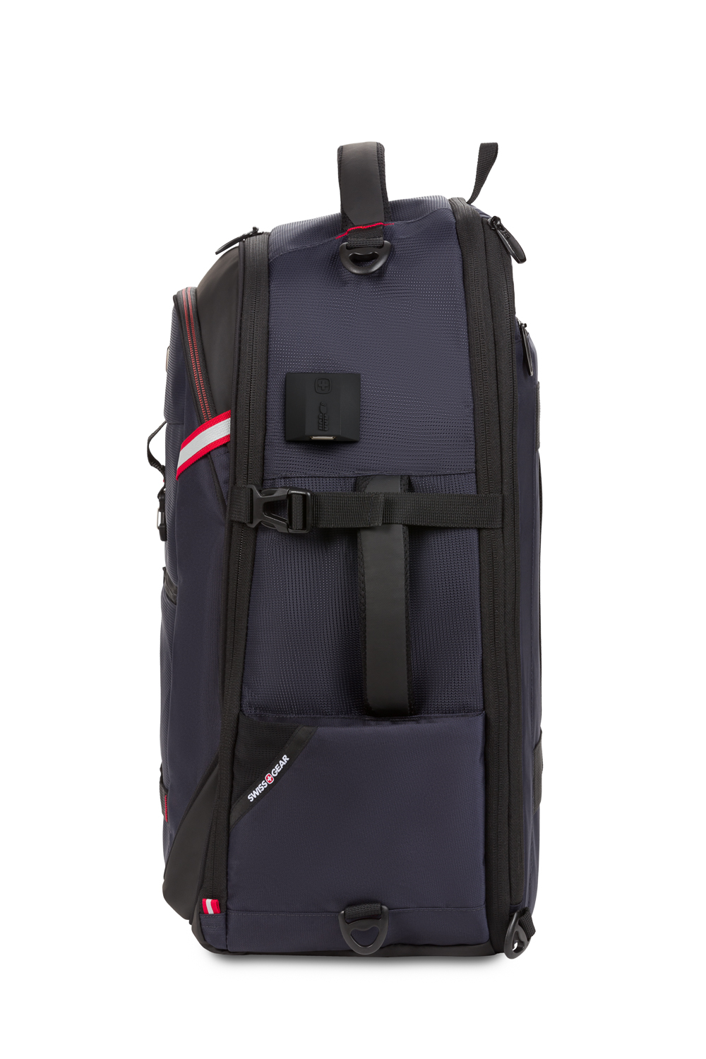 Swissgear 3766 USB Deluxe Travel Laptop Backpack - Noir