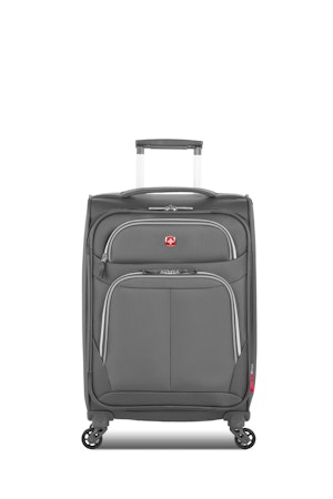 SWISSGEAR 6270 19" Expandable Liteweight Carry On Spinner Luggage in Pewter