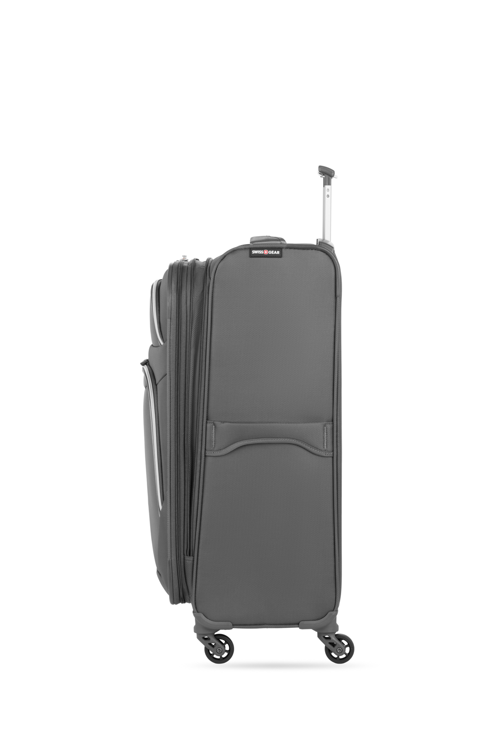 SWISSGEAR 6270 24.5-inch Expandable Lightweight Spinner Luggage - Pewter