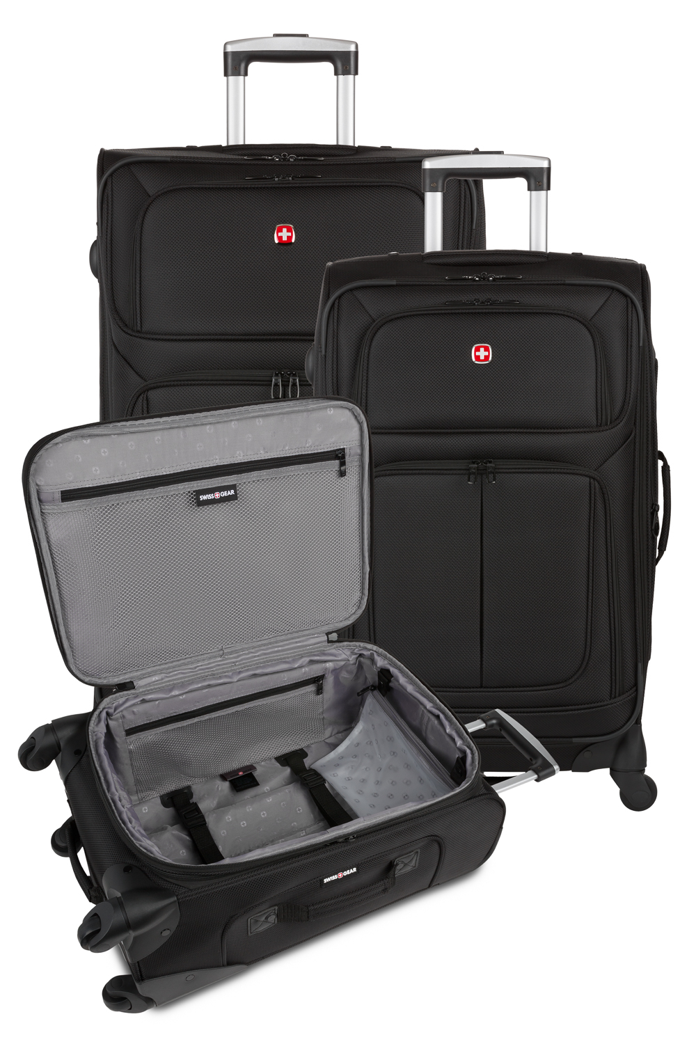 Swissgear Sion 6283 Expandable 3pc Spinner Luggage Set