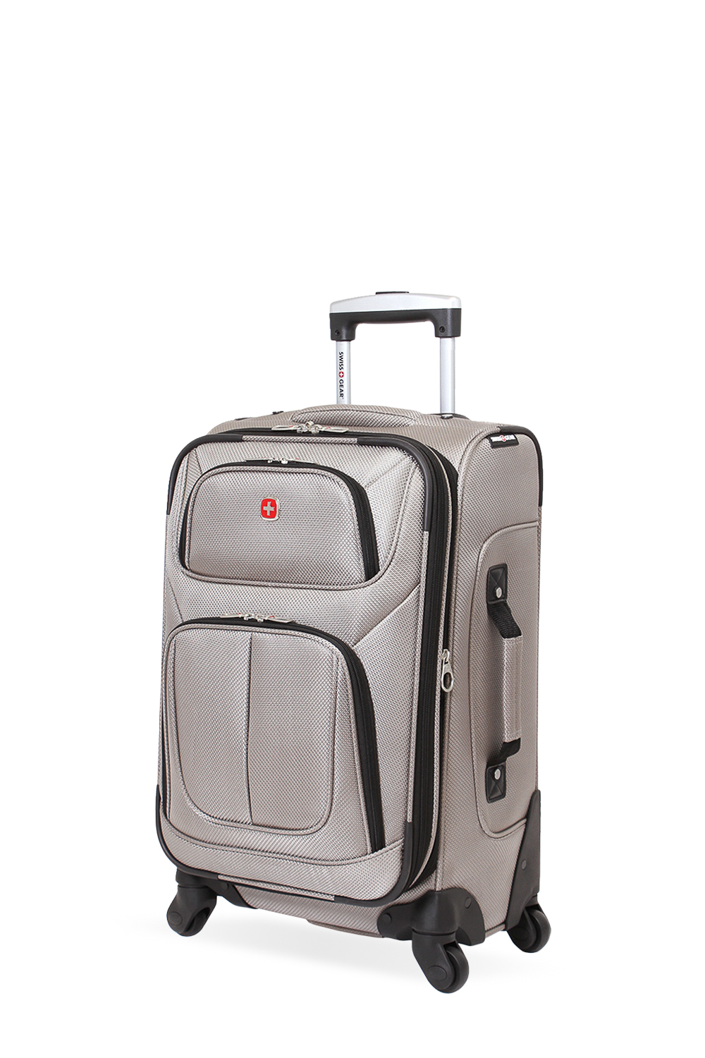 SWISSGEAR Sion 6283 21 Expandable Carry On Spinner Luggage Pewter