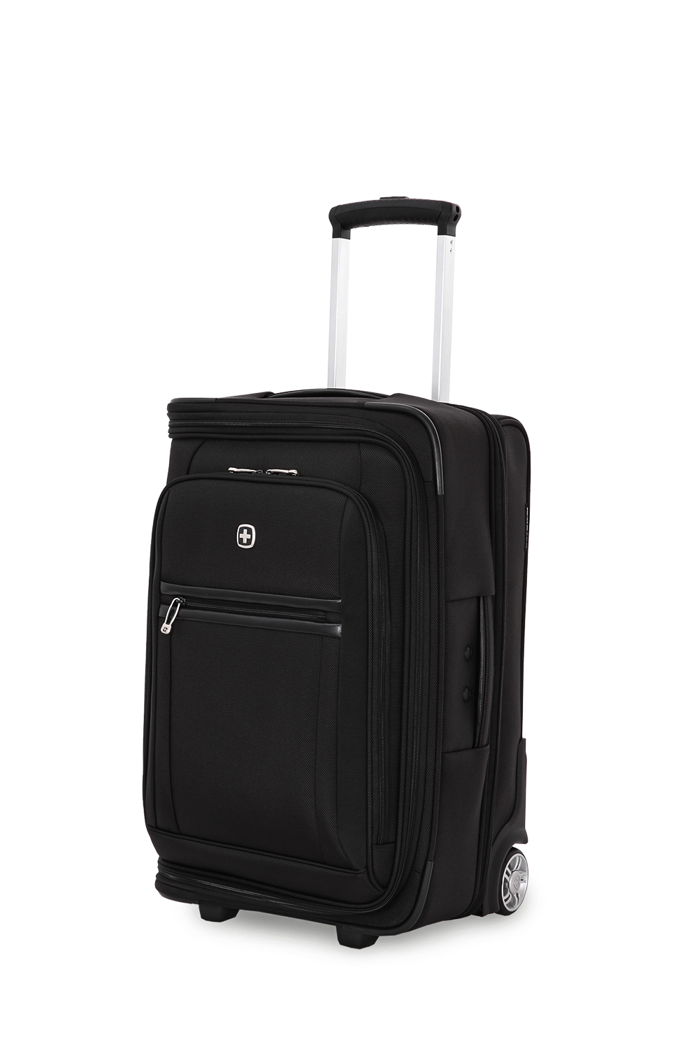 Swissgear 6590 20 Garment Upright Carry On Wheeled Luggage Black