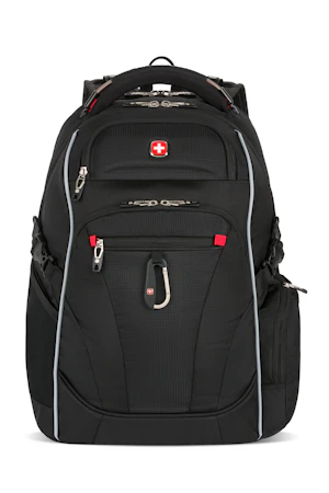 SWISSGEAR 6752 ScanSmart Laptop Backpack - Black