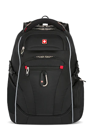 SWISSGEAR 6752 ScanSmart Laptop Backpack - Black