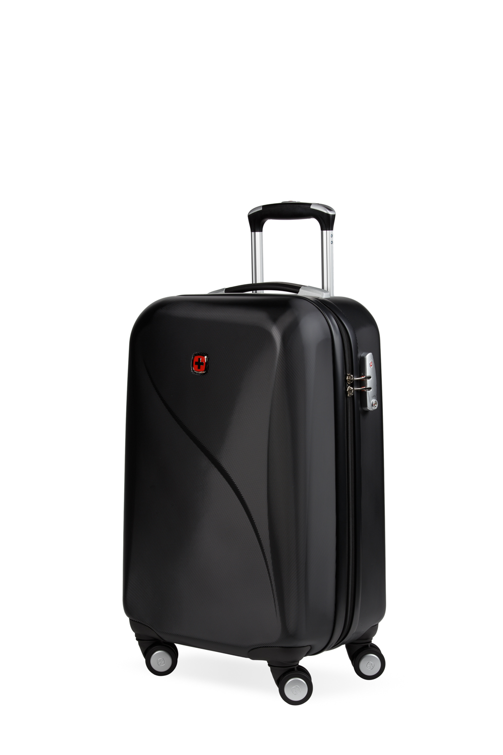 Wenger Rove Carry On Hardside Spinner Luggage Black