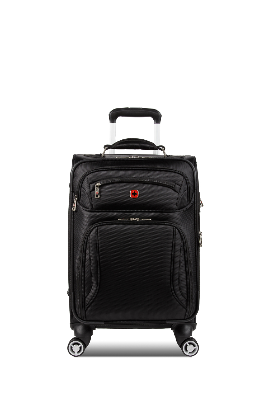 Wenger Identity Expandable Laptop Carry On Spinner Luggage - Black