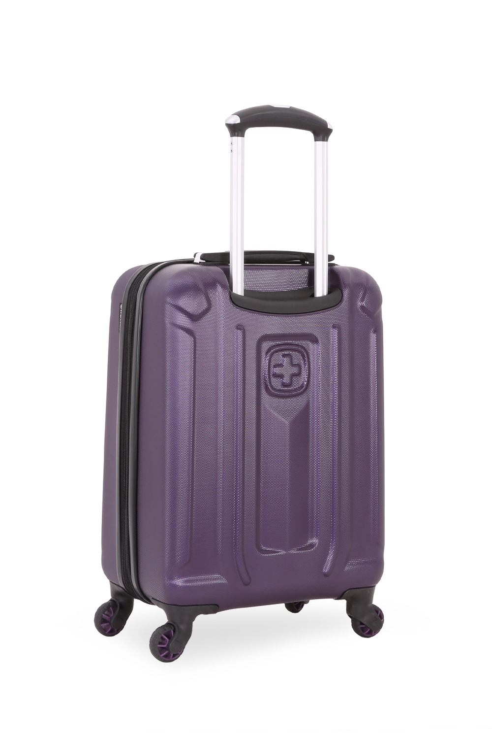 Swissgear 6573 18 Expandable Carry On Hardside Spinner Luggage Purple