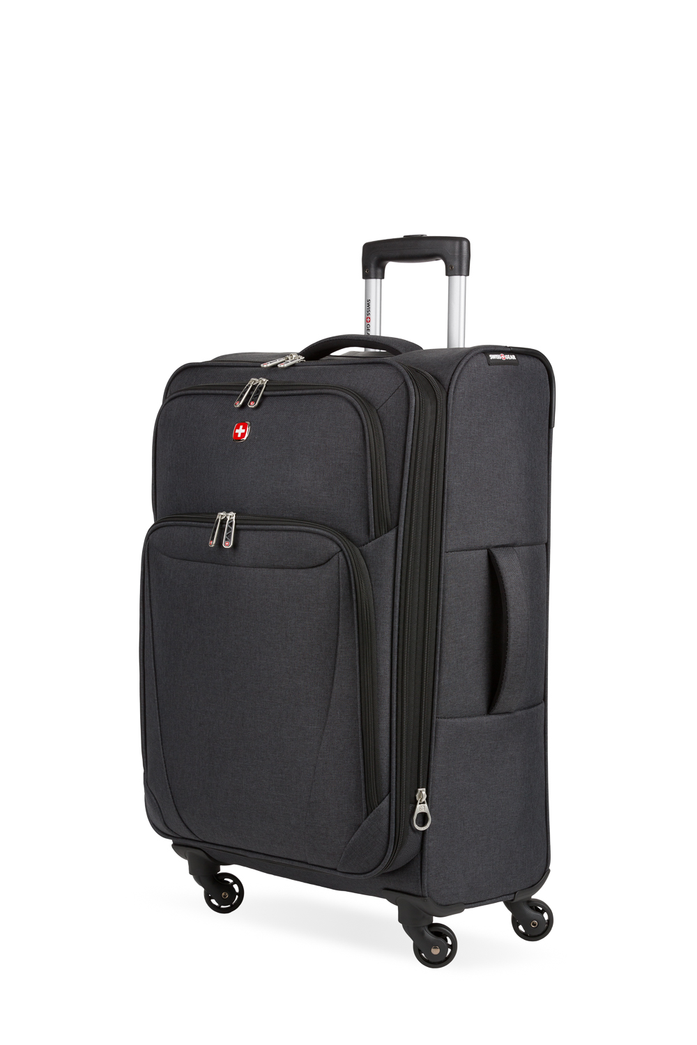 Swissgear SW21400 24 inch Expandable Spinner Luggage Gray Heather