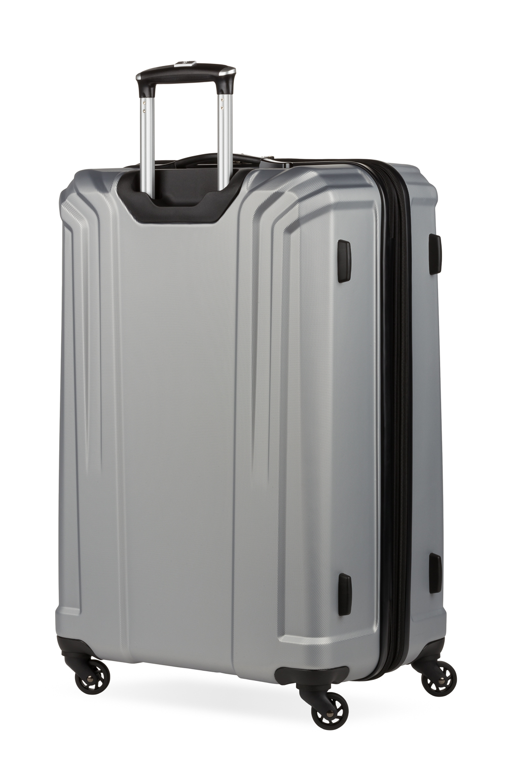 SWISSGEAR 3750 28 Expandable Hardside Spinner Luggage Silver