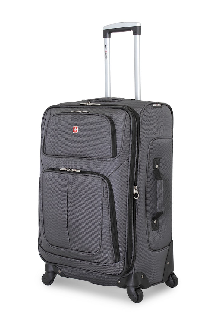 SWISSGEAR Sion 6283 24.5" Expandable Spinner Luggage - Dark Gray
