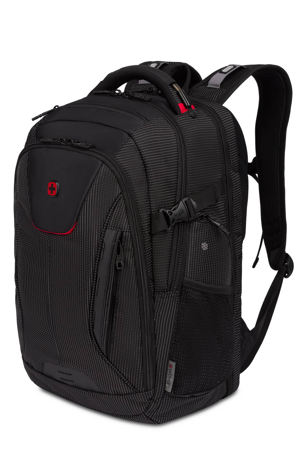 Wenger Commander USB ScanSmart Laptop Backpack Dotted Black