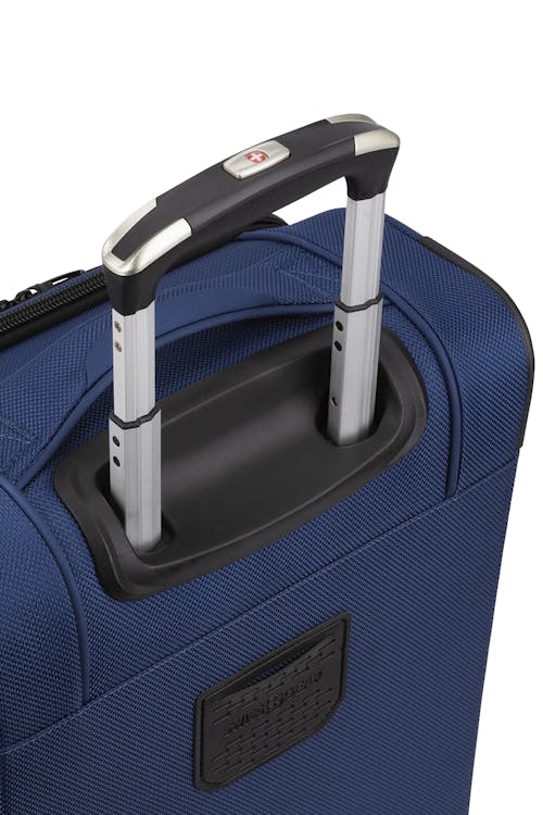 Swissgear Neolite III Collection Upright Luggage 3 Piece Set - Blue - aluminum, locking extension handle 