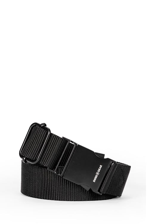 Swissgear Adjustable Webbing Belt Black