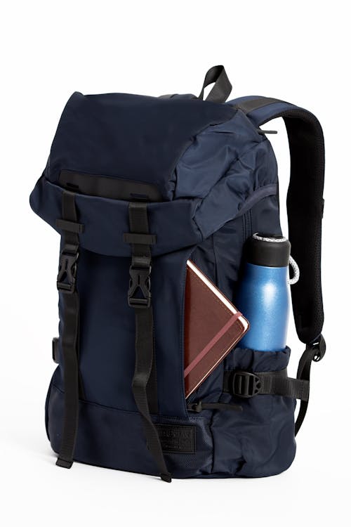 Swissgear 2703 Laptop Backpack Two side cinched water bottle pockets