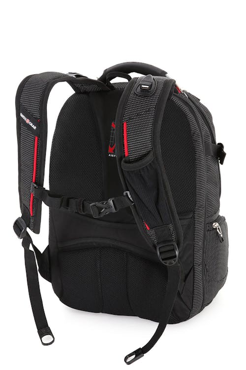 Swissgear 5358 USB ScanSmart Backpack Black/Red