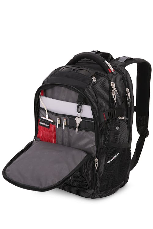 Swissgear 5358 USB ScanSmart Backpack Black/Red