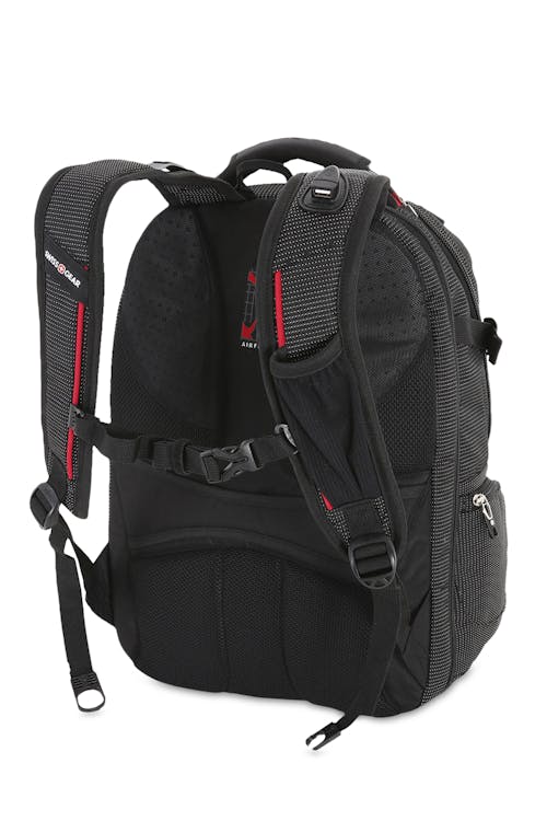 Swissgear 5358 ScanSmart Laptop Backpack  Ergonomically contoured, padded shoulder straps