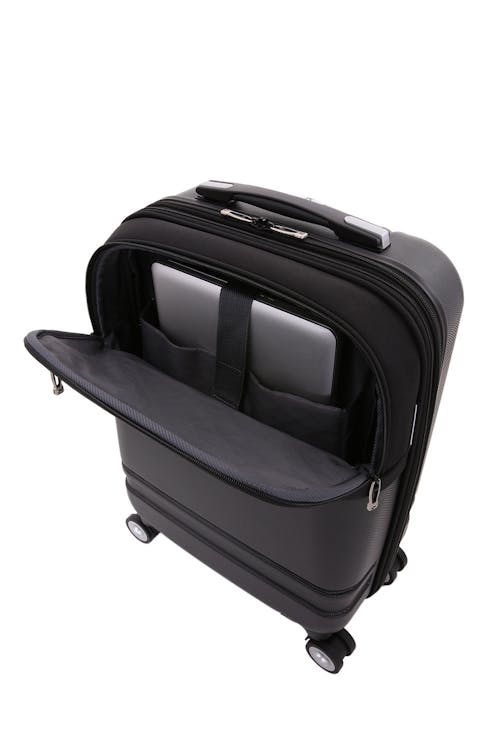Hybrid Luggage Valise cabine, Argent, S