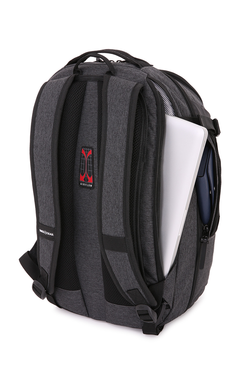 Swissgear 5625 Getaway Weekend Laptop Backpack Heather Gray