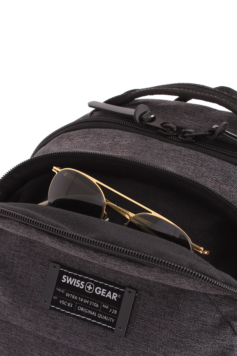 Swissgear 5625 Getaway Weekend Laptop Backpack Heather Gray