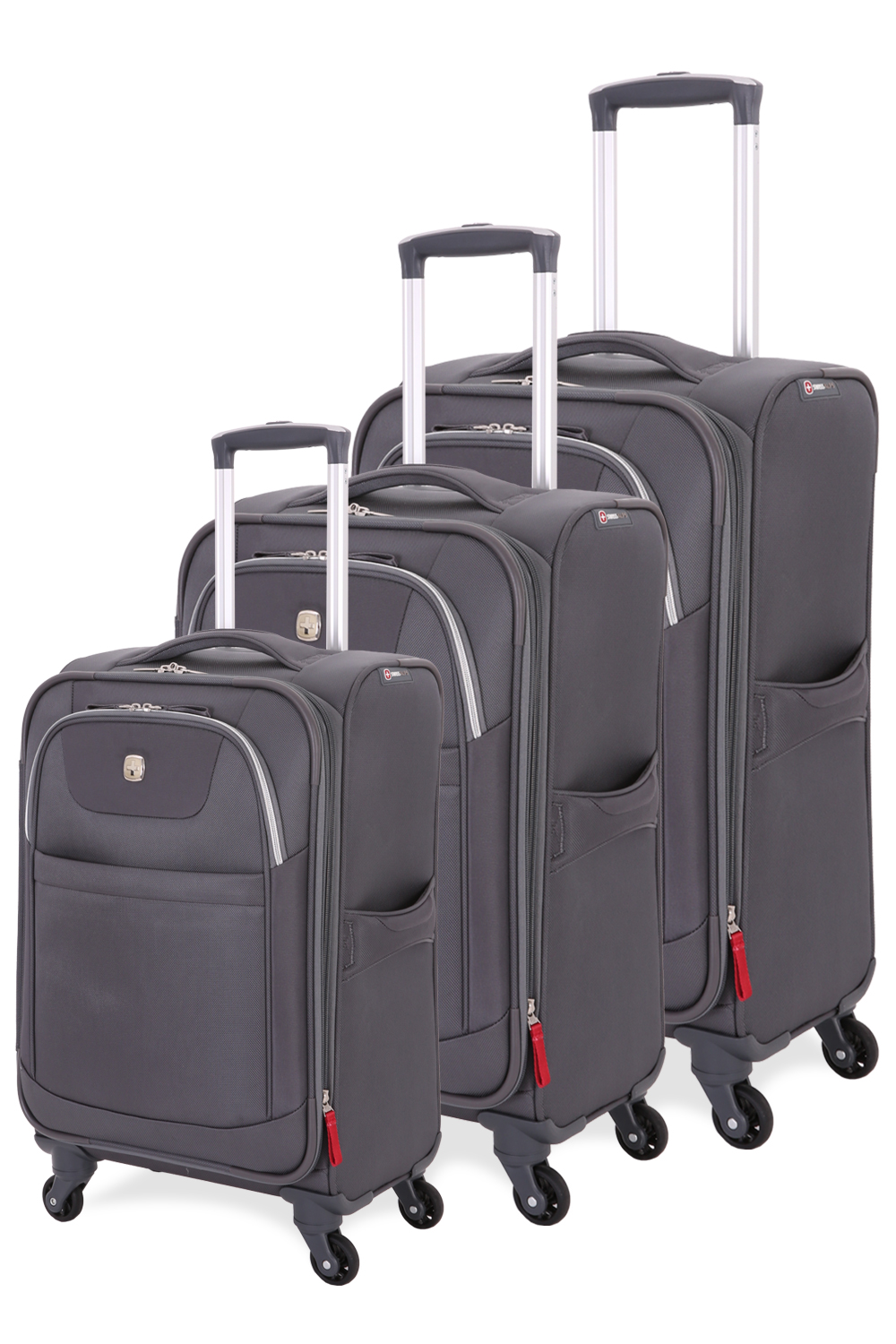 swissgear 6283 expandable 3pc spinner luggage set