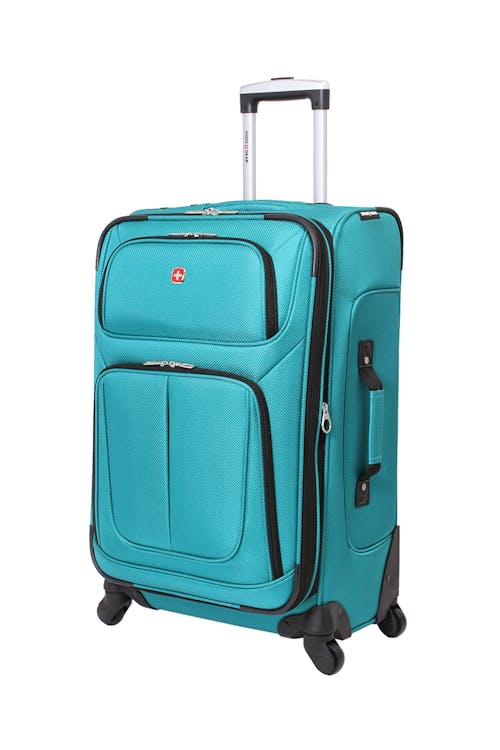 Swissgear Sion 6283 24.5" Expandable Spinner Luggage - Teal