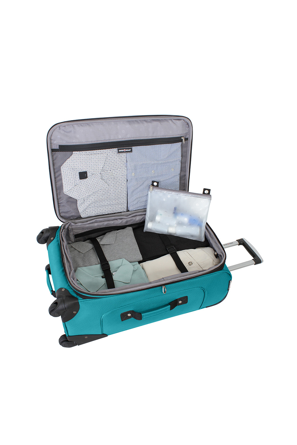 swissgear teal luggage