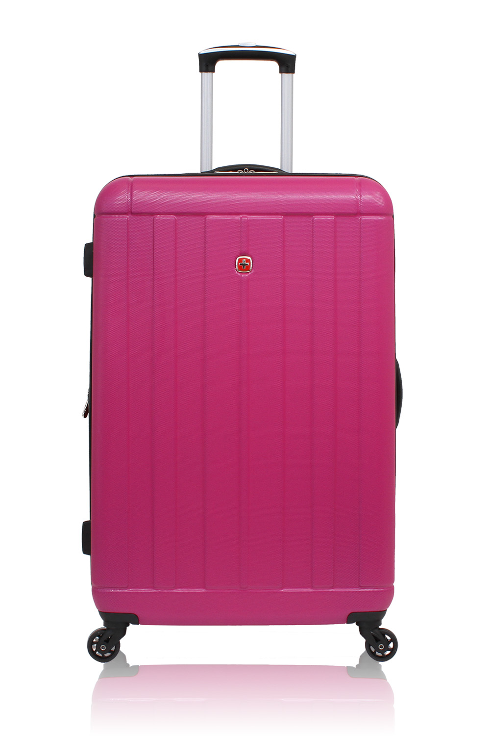 swiss gear pink luggage