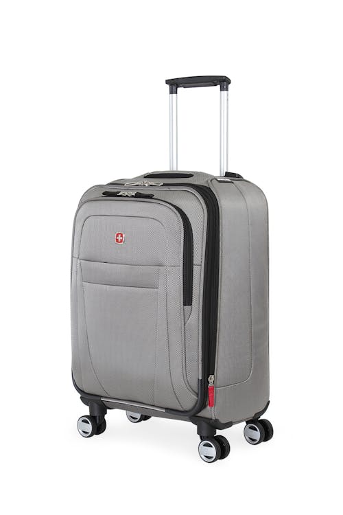 Swissgear 6305 19" Expandable Carry On Spinner Luggage - Pewter