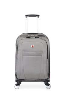 Swissgear 6305 19" Expandable Carry On Spinner Luggage - Pewter