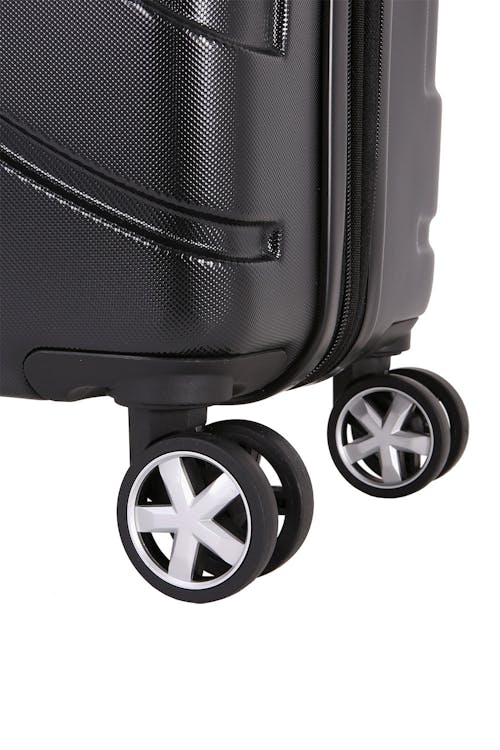 Swissgear 6396 18 Expandable Carry On Hardside Spinner Luggage Black
