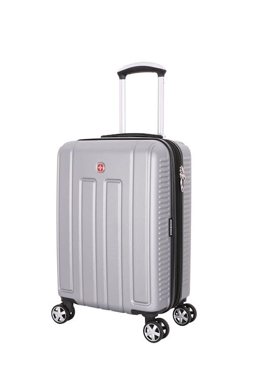 Swissgear 6399 18” Expandable Hardside Spinner Luggage - Silver