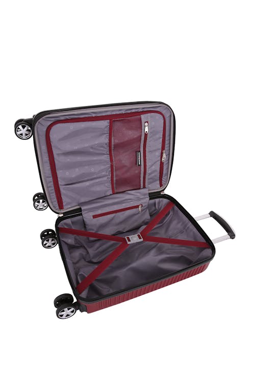 Swissgear 6399 18” Expandable Hardside Spinner Luggage - Open View