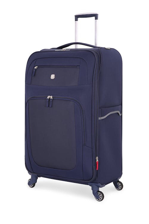 SWISSGEAR 6570 23.5" Liteweight Spinner Luggage expands by 1.5” 