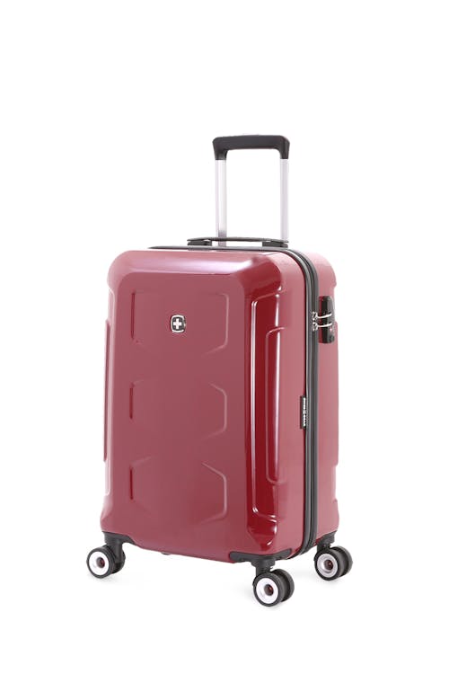 Swissgear 6572 19" Limited Edition Carry On Hardside Spinner Luggage - Swiss Red