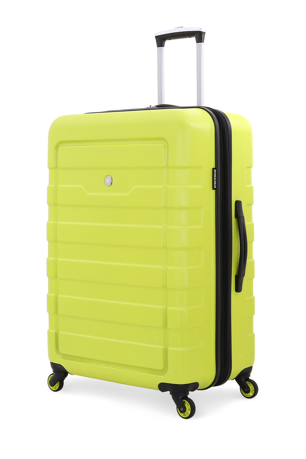 Yellow store hard luggage